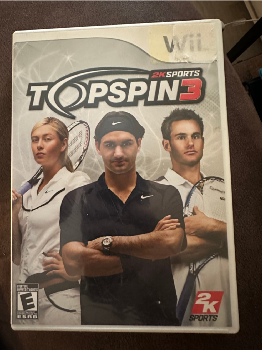 Top Spin 3 Tennis (Nintendo Wii) - CIB Complete - MINT Scratch-Free Disc